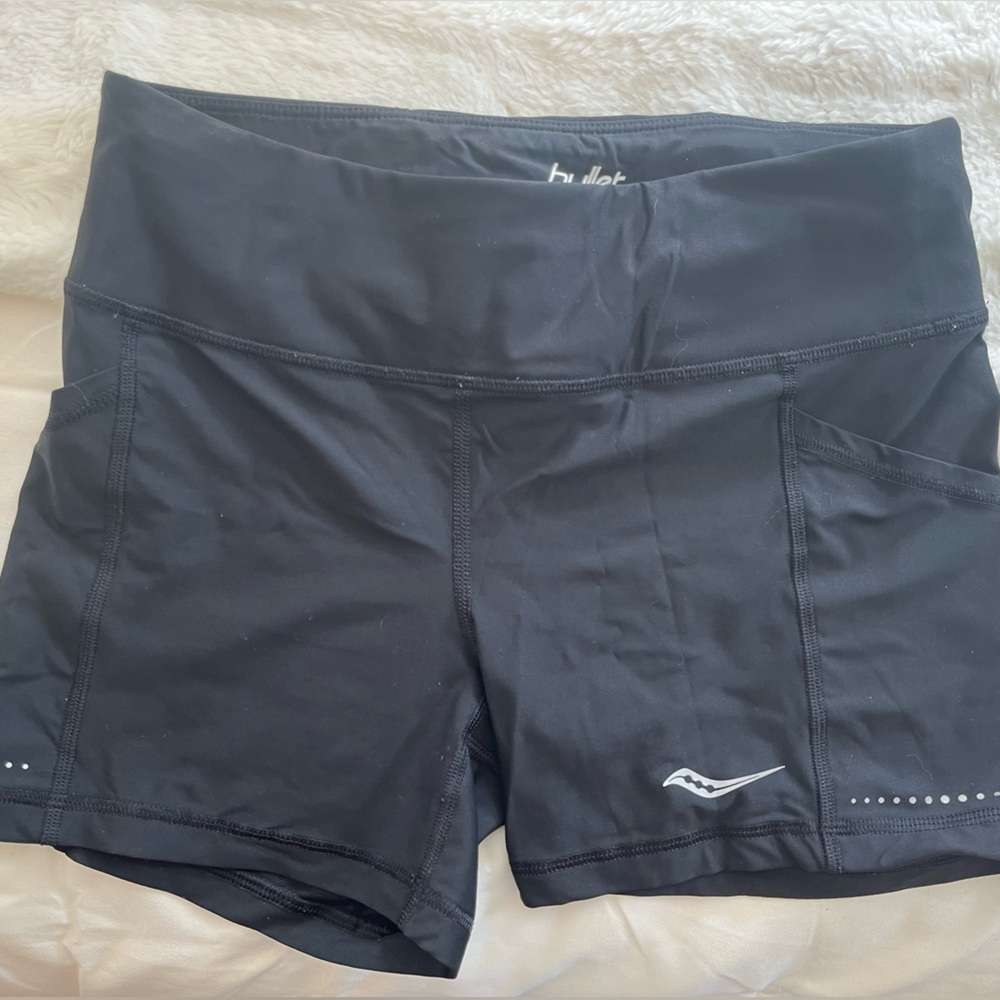Saucony Womens Spandex with pockets (size small)